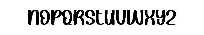 Absolute Cinema Font LOWERCASE