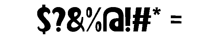 Absolute Favorite Regular Font OTHER CHARS