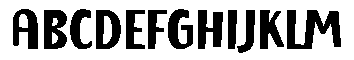 Absolute Favorite Regular Font UPPERCASE