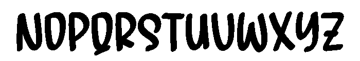 Absolute Lovely Font UPPERCASE