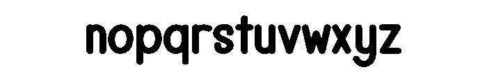 Absolute Moment Font LOWERCASE