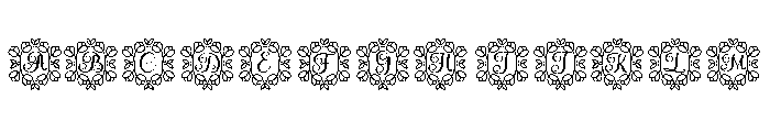 Absolute Monogram Regular Font UPPERCASE
