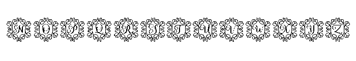 Absolute Monogram Regular Font UPPERCASE