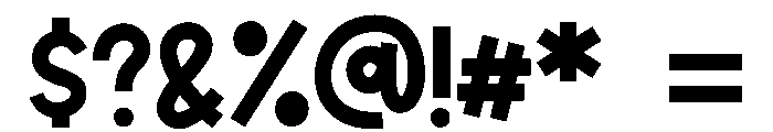 AbsoluteVision Font OTHER CHARS