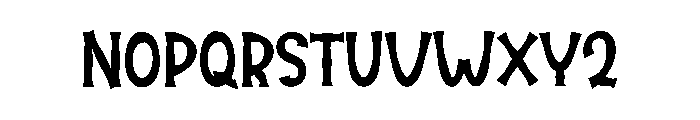 Abstract Designer Font UPPERCASE