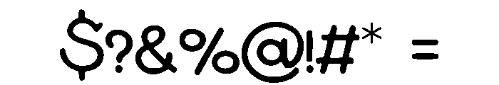Abstract_Nova Font OTHER CHARS