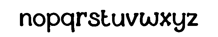 Abstract_Nova Font LOWERCASE