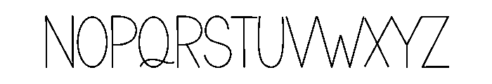 Abstract1 Font UPPERCASE