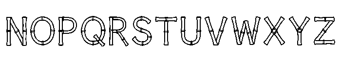 Abyss Regular Font LOWERCASE