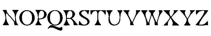 Abyssal_Angler Font UPPERCASE