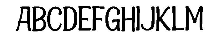 Abyssal Font UPPERCASE
