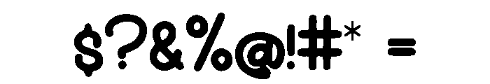Abyx Font OTHER CHARS
