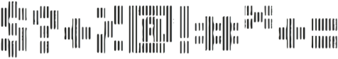 AB Digitas Blinds otf (400) Font OTHER CHARS