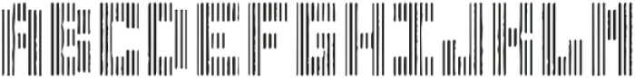 AB Digitas Blinds otf (400) Font UPPERCASE