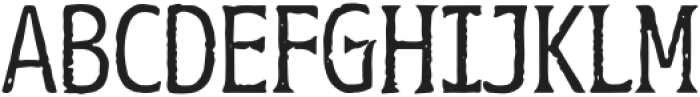 AB Dragonfly Serif Rough otf (400) Font UPPERCASE