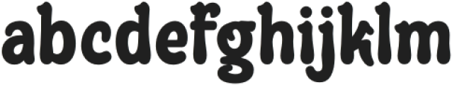 ABINTQI Bold otf (700) Font LOWERCASE