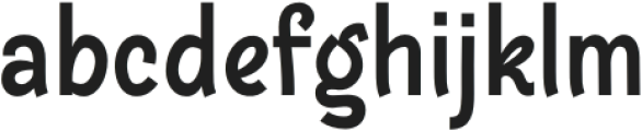 ABOXE-Regular otf (400) Font LOWERCASE