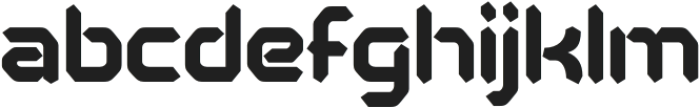 ABROG-Regular otf (400) Font LOWERCASE