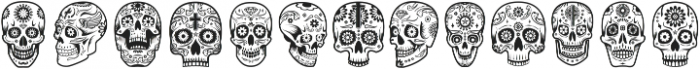 ABTS Day of the Dead ttf (400) Font UPPERCASE