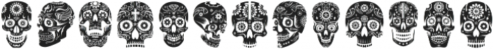 ABTS Day of the Dead ttf (400) Font LOWERCASE