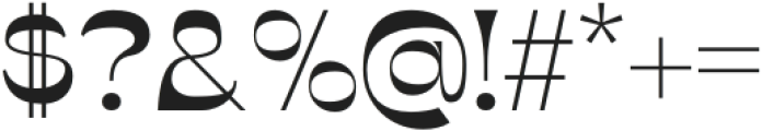 Abeleo Regular otf (400) Font OTHER CHARS
