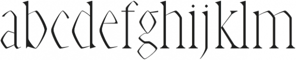 Abell Light otf (300) Font LOWERCASE