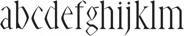 Abell otf (400) Font LOWERCASE