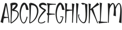 Abelonic Regular otf (400) Font UPPERCASE