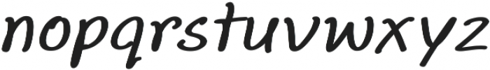 Aberdeen Bold Italic ttf (700) Font LOWERCASE