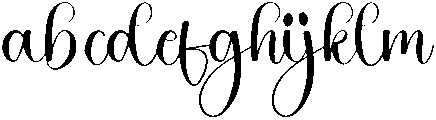 Abigail Regular otf (400) FONT