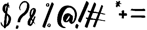 Abigail Regular otf (400) Font OTHER CHARS