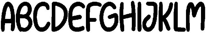 Abigail Regular otf (400) Font UPPERCASE