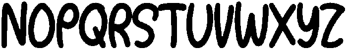 Abigail Regular otf (400) Font UPPERCASE