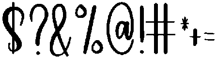 Abigail Regular otf (400) Font OTHER CHARS