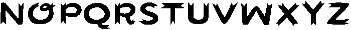 Abigail Regular otf (400) Font UPPERCASE