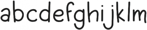 Abigail and Dean otf (400) Font LOWERCASE