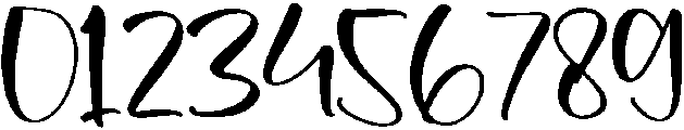 Abigail otf (400) Font OTHER CHARS