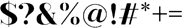 Abigail otf (400) Font OTHER CHARS