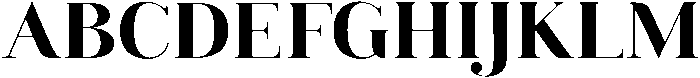 Abigail otf (400) Font UPPERCASE