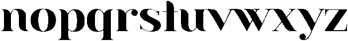 Abigail otf (400) Font LOWERCASE
