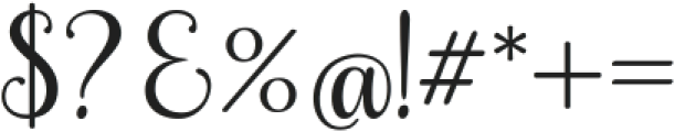 Abigaisa ttf (400) Font OTHER CHARS