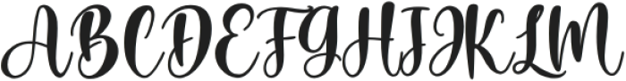 Abitha otf (400) Font UPPERCASE