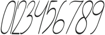 Abjoccy Italic otf (400) Font OTHER CHARS