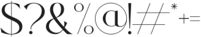 AbleLead-Regular otf (400) Font OTHER CHARS