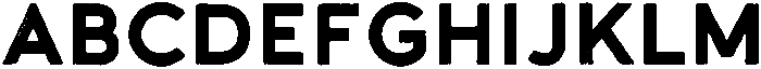Abodio Regular otf (400) Font UPPERCASE