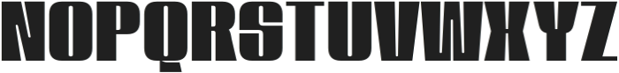 Abogale Regular otf (400) Font UPPERCASE
