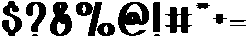 Abold Regular otf (700) Font OTHER CHARS