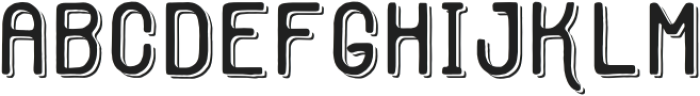 Abonar V1 Shadow otf (400) Font UPPERCASE