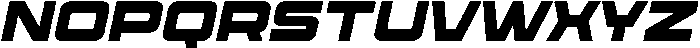 Aboro Italic otf (400) Font UPPERCASE