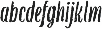 Above The Sky Condensed Cursive otf (400) Font LOWERCASE